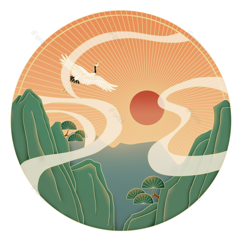 祥云图片,复古元素,中国风PNG,传统免抠素材